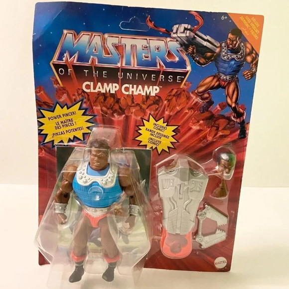 2020 Masters of the Universe Clamp Champ Action Figure MOTU - Picture 3 of 9
